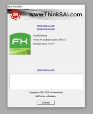 SAi Flexi SIGN Schneidesoftware Version 11 | Lizenz per SAi Konto | Kein Dongle
