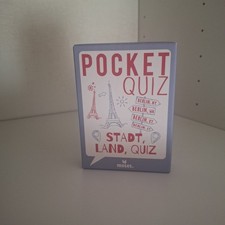Pocket Quiz Stand, Land, Quiz für unterwegs Kartenspiel Lernspiel Wissensspiel 