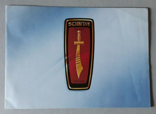 Reliant scimitar ss1 prospekt - reliant,