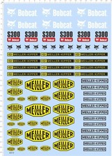 (pre-order) 1/14 Decals Bobcat