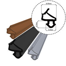 S-1127 Fensterdichtung EPDM Fenster Dichtung VEKA Schwarz Grau Braun 