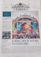 Tomorrowland Today Zeitungen diverse Jahre von 2013 bis 2024