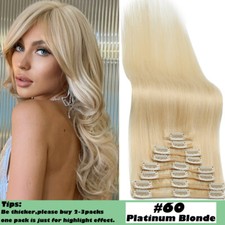 AAAAA+ Clip In Extensions Remy