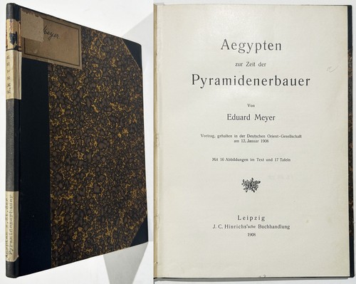 Archäologie pyramiden meyer - /,