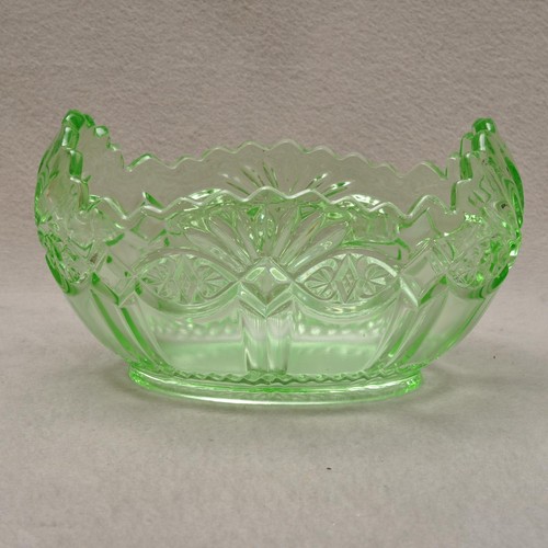 Seltene art deco - art, uranglas