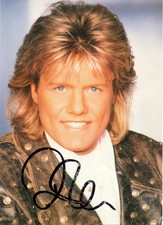 DIETER BOHLEN Autogrammkarte