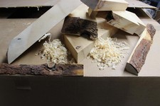 10,0 kg Zirbe Holz Schnittholz