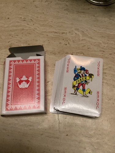 Rommé kartenspiel karten - 52, +