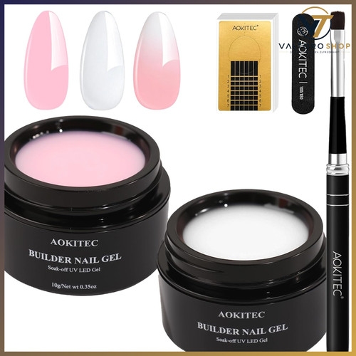 Aufbaugel für gelnägel set - gelnägel, 2