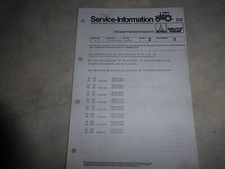 Service-Information von