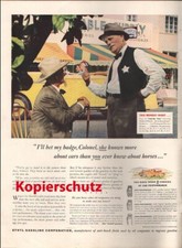 Ethyl Gasoline Corporation Tankstelle orig. Werbeanzeige USA 1939