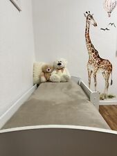 Kinderbett Komplett-Set mit Matratzen,Rausfallschutz,Bettkasten