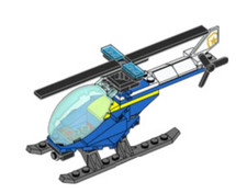 Lego "Polizeihubschrauber /