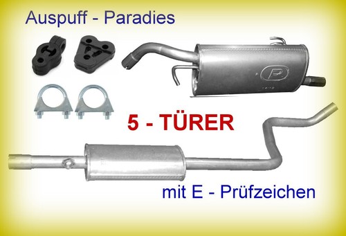 Abgasanlage auspuff für - abgasanlage,