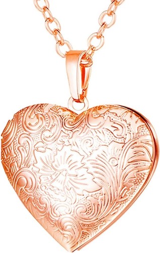 Damen medaillon halskette - damen,