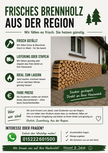 Brennholz eiche mischholz - brennholz, &