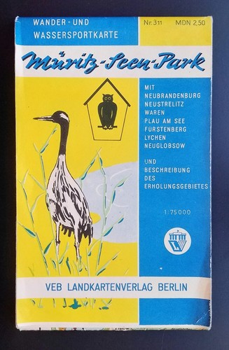 Ddr wanderkarte 311 - ddr-wanderkarte, nr.