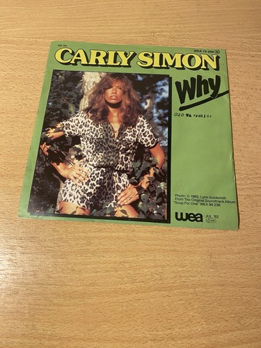 Carly simon why - 7", (mint-)