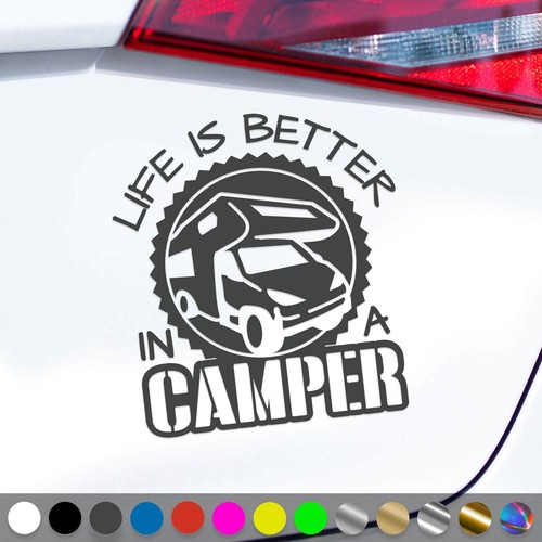 Motorhome sticker caravan - motorhome,