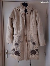 langer Damen Mantel XL beige