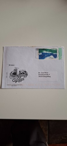 Brief tag der briefmarke 1995 - brief,