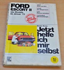 FORD Escort II 2 ab Januar 1975 2000 RS HC LC Sport Reparaturanleitung JHIMS 58 