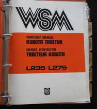 Original Kubota 235 275 L235