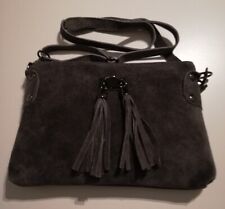  Damen Italien .Wildleder Umhängetasche Schultertasche NEU 