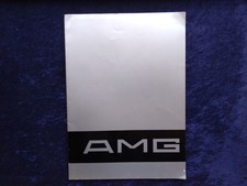 AMG Mercedes Brochure Folder