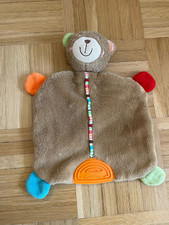 Topomini Bär Schmusetuch Schnuffeltuch mit Beißring Kuscheltuch Topolino #14