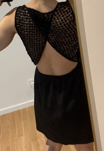 Kocca mini kleid - kocca, schwarz