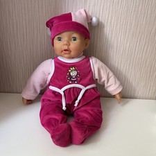 Bayer Hello Baby Funktionspuppe, spricht, bewegt den Mund, interaktive Puppe