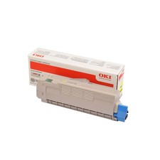 OKI Toner 46507505 gelb ca. 6.000 Seiten für OKI C 612 N DN Schleifendrucker