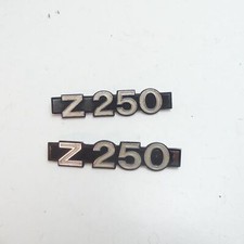 Original Kawasaki Z 250 Embleme Aufkleber Schriftzug Verkleidung C2267