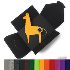Filz-Schlüsselanhänger  - Lama - Tier - Schlüssel - Filz - Anhänger - Geschenk