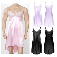 Herren Sissy Kleid Babydoll
