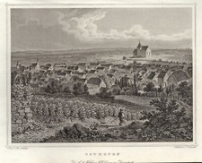 Osthofen Original Stahlstich