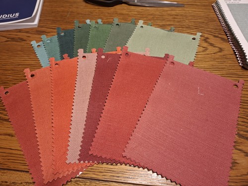 Patchwork stoff aus musterbuch - aus,