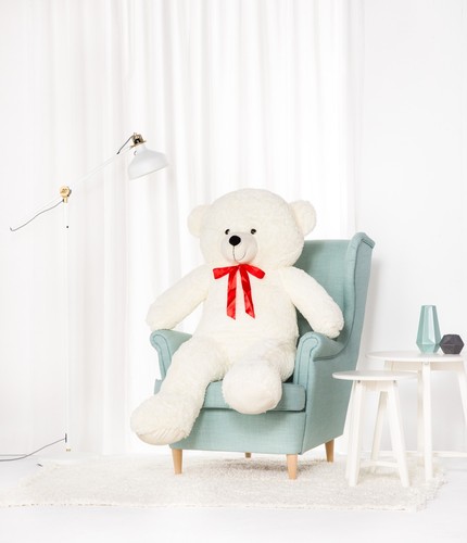 Teddybär groß xxl weiss - teddybär,