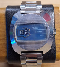 Basis Vintage Scheibenuhr