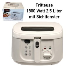Fritteuse weiß friteuse - 2,5l,