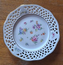 Burg Lindau Durchbruchteller 14 cm Streublumen