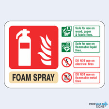 Schaumspray Feuerlöscher