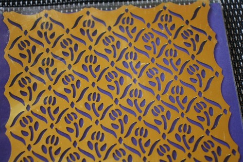 Embossing-Metallschablone
