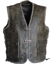 Lederweste, 4XL, Weste
