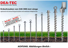 SLOG-X Erdschrauben / Erdanker