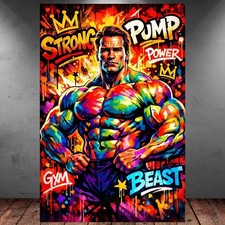 LEINWAND BILD ER XXL ABSTRAKT