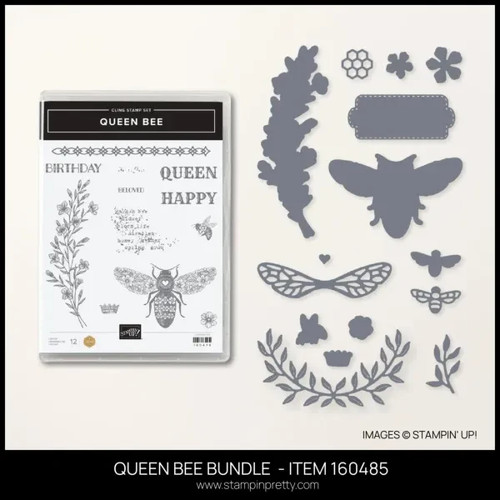 Stampin stempelset queen - stempelset,