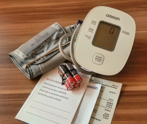 Omron oberarm - omron,