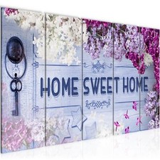 Wandbilder Set Home Sweet Home